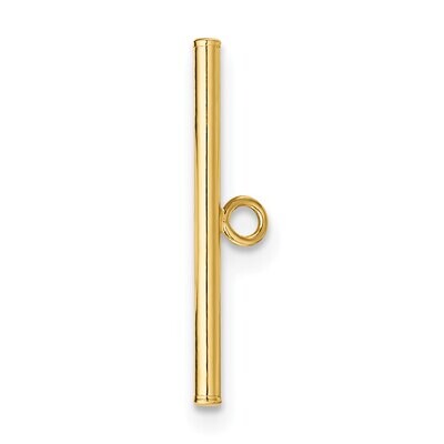 Toggle Bar for Clasp 14k Yellow Gold YG1779, MPN: YG1779,