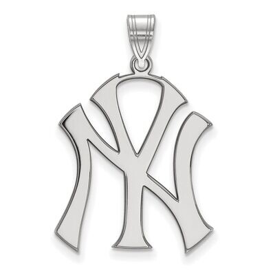 New York Yankees x-Large Pendant 10k White Gold 1W005YAN, MPN: 1W005YAN, 886774774350