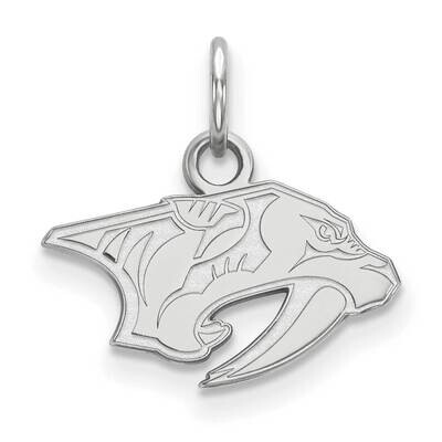 Nashville Predators Extra-Small Pendant Sterling Silver Rhodium-plated SS016PRE, MPN: SS016PRE, 191…