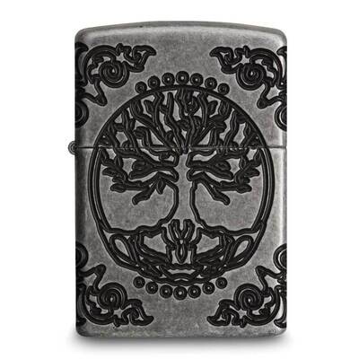 Zippo Armor Antique Silver Tree of Life Lighter GM25799, MPN: GM25799, 191693049053