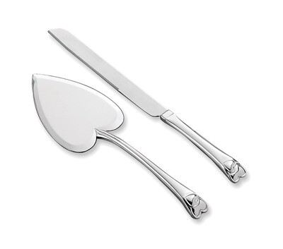 Silver-plated Heart Knife and Server Set GP214, MPN: GP214, 47105255935
