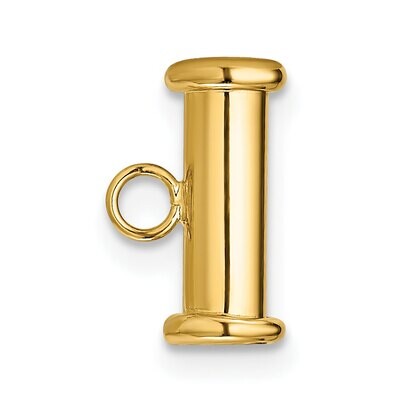 Ring on Tube Bail 14k Yellow Gold YG1599, MPN: YG1599,