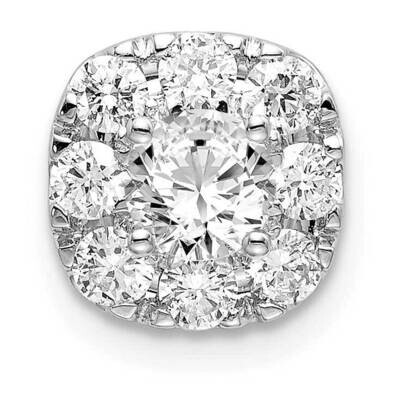 Diamond Si1/Si2 G H I Cushion Halo Pendant 14k White Gold Lab Grown PM6636-075-WLG, MPN: PM6636-075…