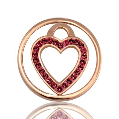 Nikki Lissoni Love Keeper Gold Plated 23mm Coin C1039GS05, MPN: C1039GS05, 8718627461136