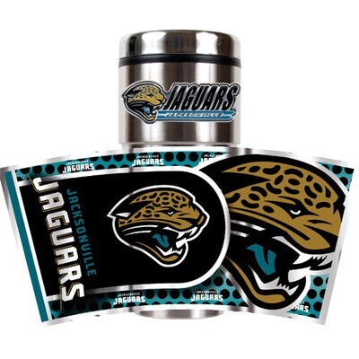 Jaguars 360 Metallic Wrap 16oz Stainless Tumbler GC3788, MPN: GC3788, 89006335699