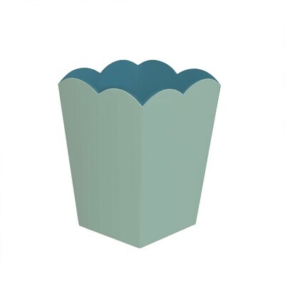 Addison Ross Scalloped Lacquer Bin Eau De Nil &amp; Turquoise Picture Frame 9 x 12 Inch Lacquer BIN004,…