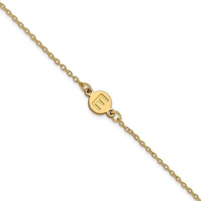 1 Letter Bubble Bracelet Sterling Silver Gold-plated XNA1316GP, MPN: XNA1316GP,