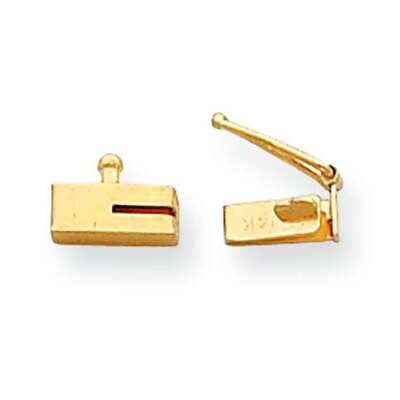 Replacement Tongue for Box Clasp 14k Yellow Gold YG1828X, MPN: YG1828X,