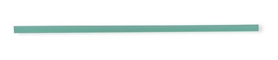 18 Inch 13mm Emerald Rubber Cord Necklace Sterling Silver QG1272-18, MPN: QG1272-18, 191101274725
