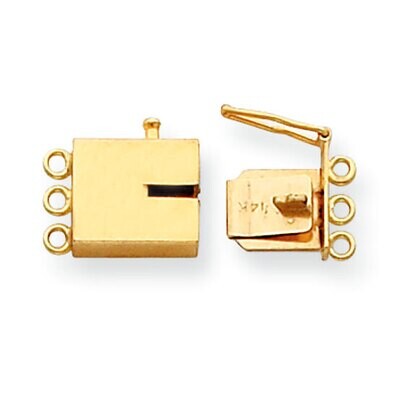 Replacement Tongue for Rectangle Barrel Clasp 14k Yellow Gold YG1826X, MPN: YG1826X,