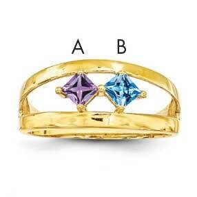 Family Jewelry Ring Mounting 14k Gold XMR63/2-7, MPN: XMR63_2--6, 883957867755
