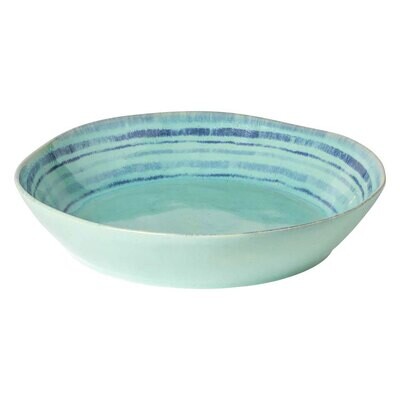 Casafina Nantucket Aqua Pasta Serving Bowl 34 LSP342-AQU, MPN: LSP342-AQU, 840289096970