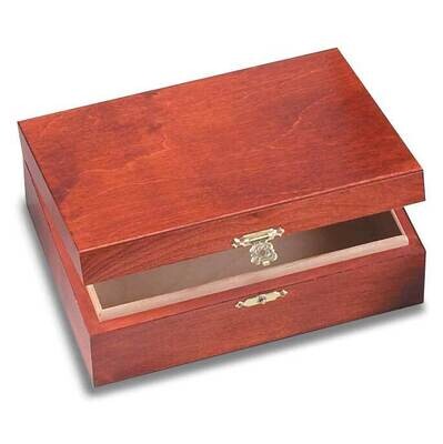 Large Wooden Keepsake Box with Clasp GM16160, MPN: GM16160, 610939073381