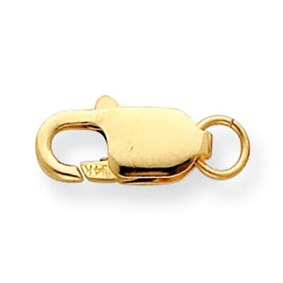 Lightweight Lobster with Jump Ring Clasp 14k Yellow Gold YG1632, MPN: YG1632,