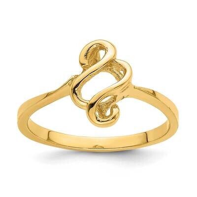 Free Form Ring 14k Gold D3101, MPN: D3101, 196904064122
