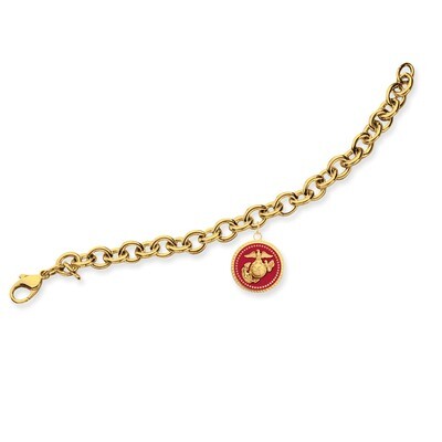 Marines 18k Gold-plated Bracelet GM7812