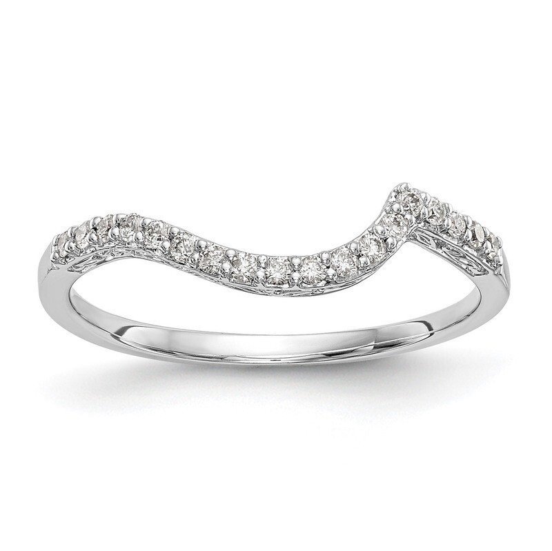 Diamond Wedding Band 14k White Gold RM2450B-016-WAA, MPN: RM2450B-016-WAA, RM2450B-016-WAA_HOM