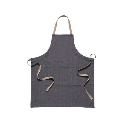 Casafina Kitchen Textiles Alessa Black Kitchen Apron 100% Cotton TX0237-ABK Set of 2, MPN: TX0237-A…