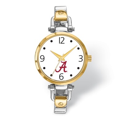 University of Alabama Elegant Ladies 2-tone Watch UAL172, MPN: UAL172, 191101126109