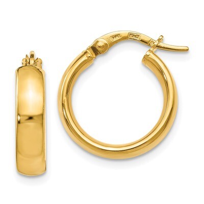 Leslie&#39;s Earrings 14k Gold Polished HB-LE1363, MPN: LE1363, 191101756641