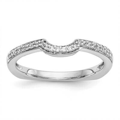 Diamond Wedding Band 14k White Gold RM2601B-012-WAA, MPN: RM2601B-012-WAA,