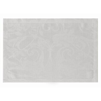 Le Jacquard Placemat Tivoli Pearl 50 x 38 100% Linen 26498 Set of 4, MPN: 26498, 3660269264987