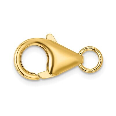 Tear Drop Lobster with Jump Ring Clasp 14k Yellow Gold YG1648, MPN: YG1648,