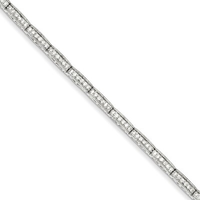 Diamond Fancy Bracelet 14k White Gold Y10884A, MPN: Y10884A, 883957385976