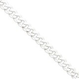 20 Inch 13mm Beveled Curb Chain Sterling Silver QFB310-20, MPN: QFB310-20, 883957941653