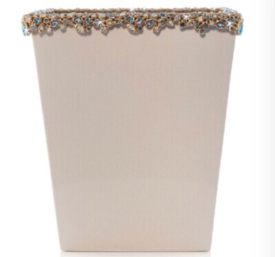 Jay Strongwater Esther Bejeweled Trash Bin Oceana SDH8890-230, MPN: SDH8890-230, 848510042628