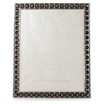 Jay Strongwater Pyramid 8 x 10 Inch Picture Frame SPF5878-220, MPN: SPF5878-220, 848510041973