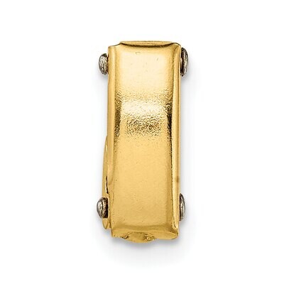 Fold Over Clasp 14k Yellow Gold YG1788, MPN: YG1788,