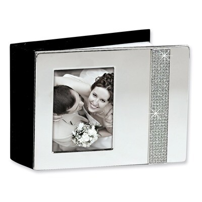 Nickel-plated (Holds 80- 4x6 Photos) Glitter Photo Album GM4221, MPN: GM4221, 47105039801