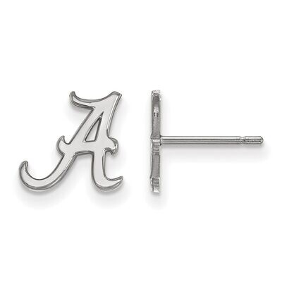 University of Alabama x-Small Post Earring 10k White Gold 1W008UAL, MPN: 1W008UAL, 886774776774