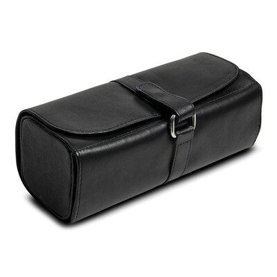 Black Leather Snap Strap Large Jewelry Roll GM17743, MPN: GM17743, 191101878060