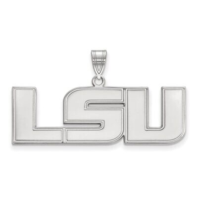 Louisiana State University Large Pendant Sterling Silver SS004LSU, MPN: SS004LSU, 886774688732
