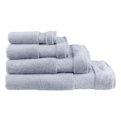Le Jacquard Caresse Cloud Grey Guest Towel 12x20 Set of 4, MPN: 22838, 3660269228385