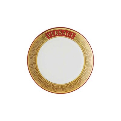 Versace Medusa Amplified Golden Coin Salad Plate 8 1/4 Inch, MPN: 19335-409956-10221, 790955188556