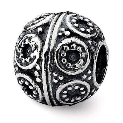 Artisan Bead - Sterling Silver QRS1833, MPN: QRS1833, 883957310367