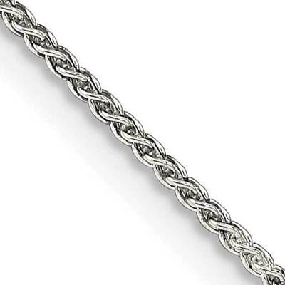 1.25mm Round Spiga Chain 28 Inch Sterling Silver QSP030-28, MPN: QSP030-28, 886774113555