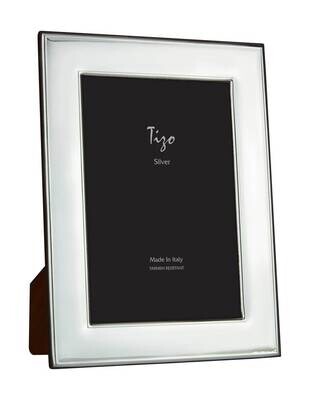 Tizo 8 x 10 Inch Tick Border Silver Plated Picture Frame 1000-80, MPN: 1000-80,