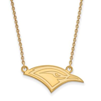 The University of Tennessee at Chattanooga Small Pendant with Chain Necklace Gold-plated Silver GP0…