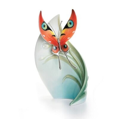 Franz Porcelain Papillon Butterfly Centerpiece Large FZ01218A, MPN: FZ01218A,