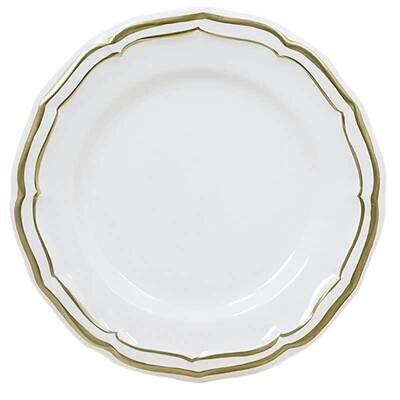 Gien Filet Or Gold Canape Plate 1837CALU22, MPN: 1837CALU22, 840769006932