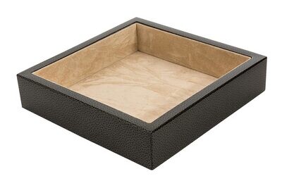Tizo Shagreen Black Iguana Style Platter Tray, MPN: NC717BKTY,