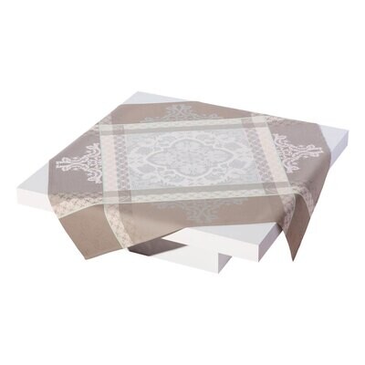 Le Jacquard Francais Tablecloth Azulejos Grey 69 x 98 Cotton and Acrylici, MPN: 21965, 3660269219659