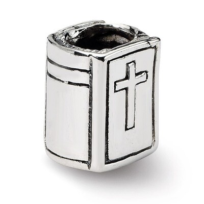 Bible Bead Sterling Silver QRS469, MPN: QRS469, 883957721033
