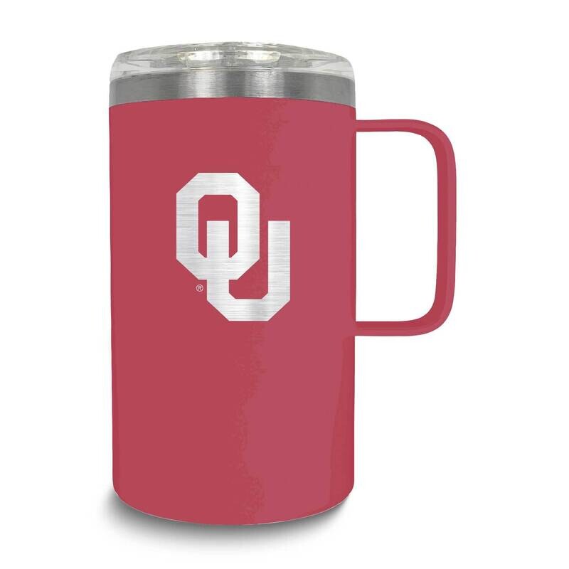 Collegiate Univeristy of Oklahoma Stainless Steel Hustle Mug GM26107-UOK, MPN: GM26107-UOK, 1955680…