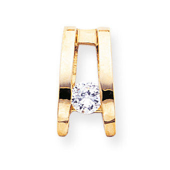 Diamond slide 14k Gold XS229AA, MPN: XS229AA, 883957270609