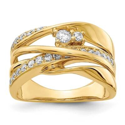 Diamond Ring 14k Yellow Gold RM4248-062-YA, MPN: RM4248-062-YA, 883957552507